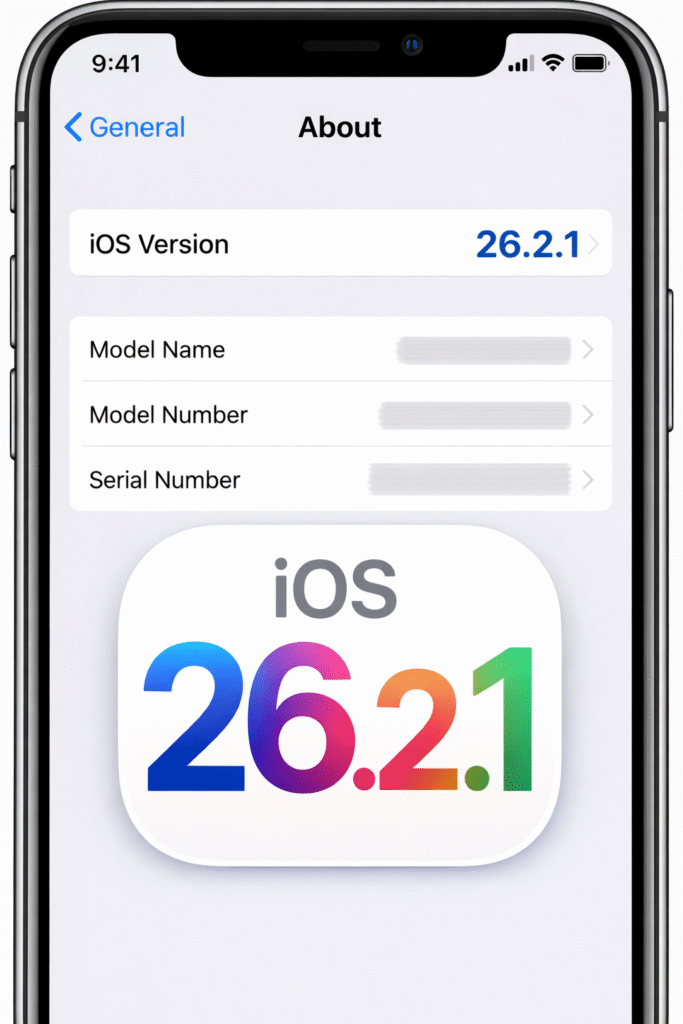 iOS 26.2.1 Update